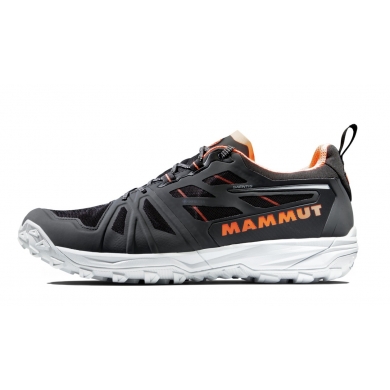 Mammut Trail Buty Biegowe Saentis Low GTX (wodoodporne) czarny/pomarańczowy męskie